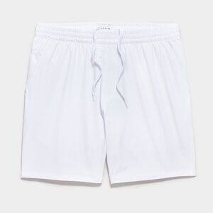 NWT Flint Park Men's Advantage Short (UnLined) in White Large Tennis Casual